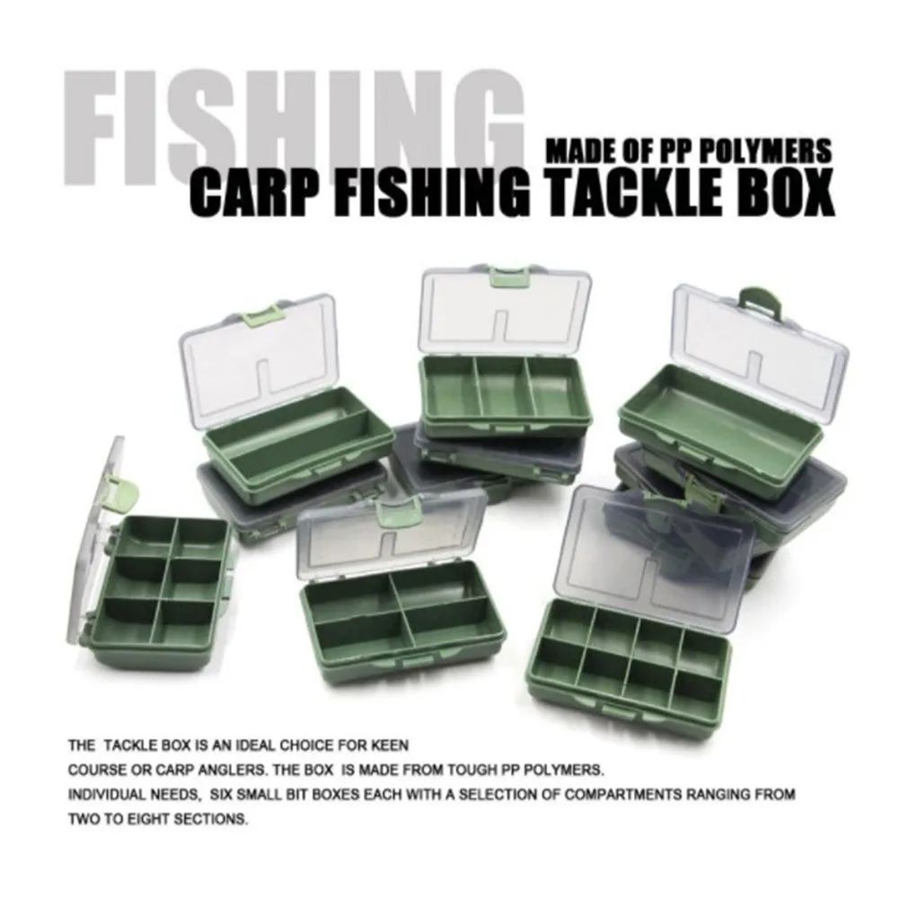 Fishing Equipment Box - Boîte de rangement séparée à 4/8