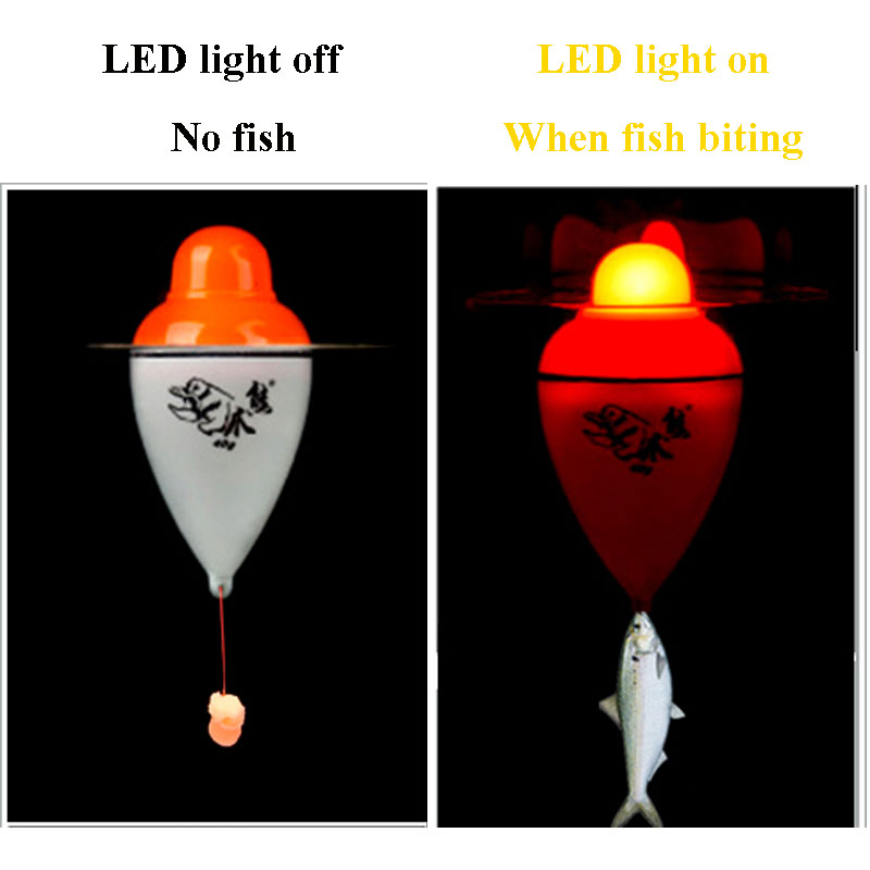 Night Float Fishing - Flotteur de pêche Intelligent, alarme, appât