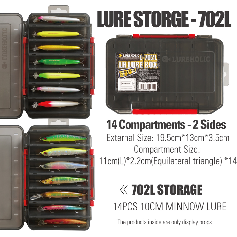 LUREHOLIC – boîte à leurres, m - Jig Head Lure avis et prix