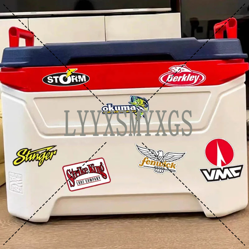 Autocollant décoratif en vinyl - Fishing Equipment Box avis et prix