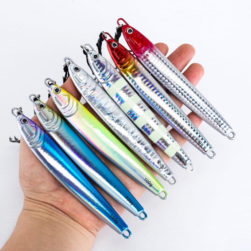 7 pièces 40g 60g 80g 100g lumi - Jig Head Lure avis et prix