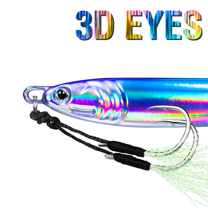 7 pièces 40g 60g 80g 100g lumi - Jig Head Lure avis et prix